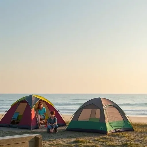 백도오토캠핑장 명당 사이트 선택과 바다 캠핑 필수 준비물