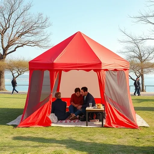 한강 텐트, 어디에 설치해야 가장 좋을까?