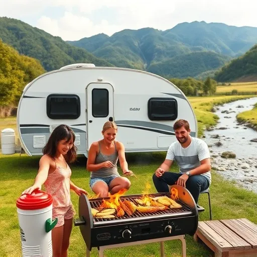 채움카라반글램핑 부대시설 200% 활용법: 온수풀부터 에어바운스까지!