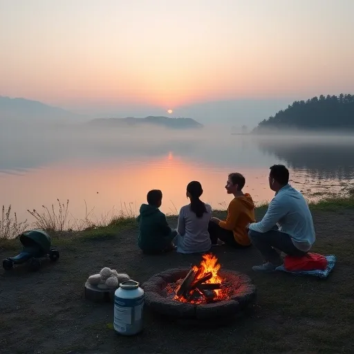 호수뷰부터 물놀이까지, 김천 모디이캠핑장 200% 즐기기
