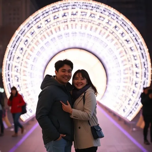 반려견, 아이와 함께? 맞춤형 빛축제 즐기기