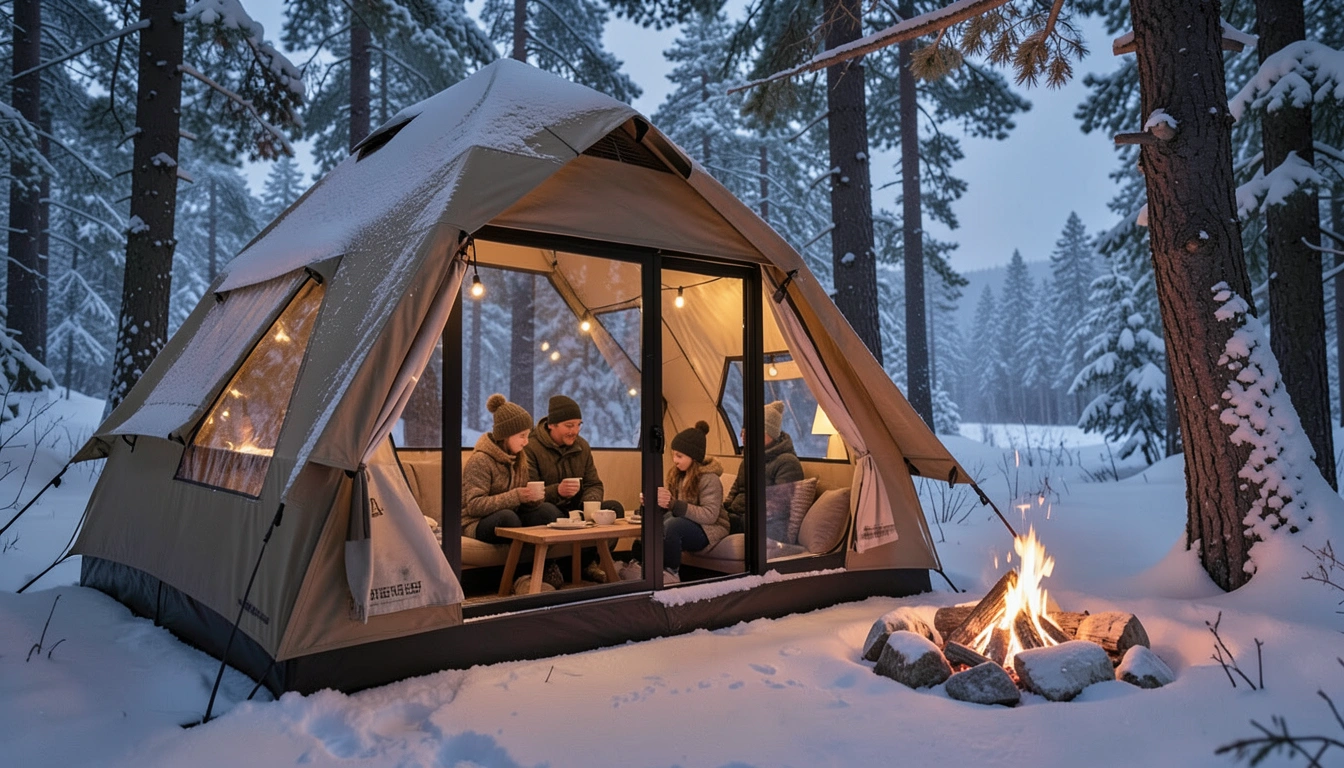 2025년 겨울, 놓치지 말아야 할 이색 겨울글램핑캠핑장 트렌드