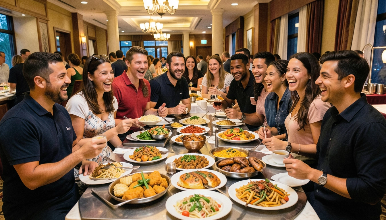 VIP를 위한 프라이빗 호텔식사: 차별화된 경험