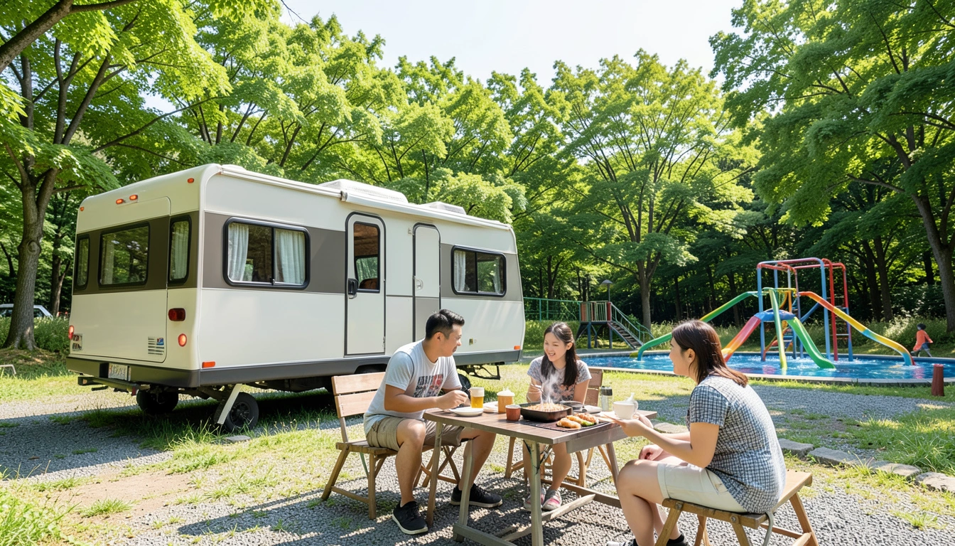 나에게 딱 맞는 바운스캠프 카라반 선택법: 애견동반부터 키즈펜션까지
