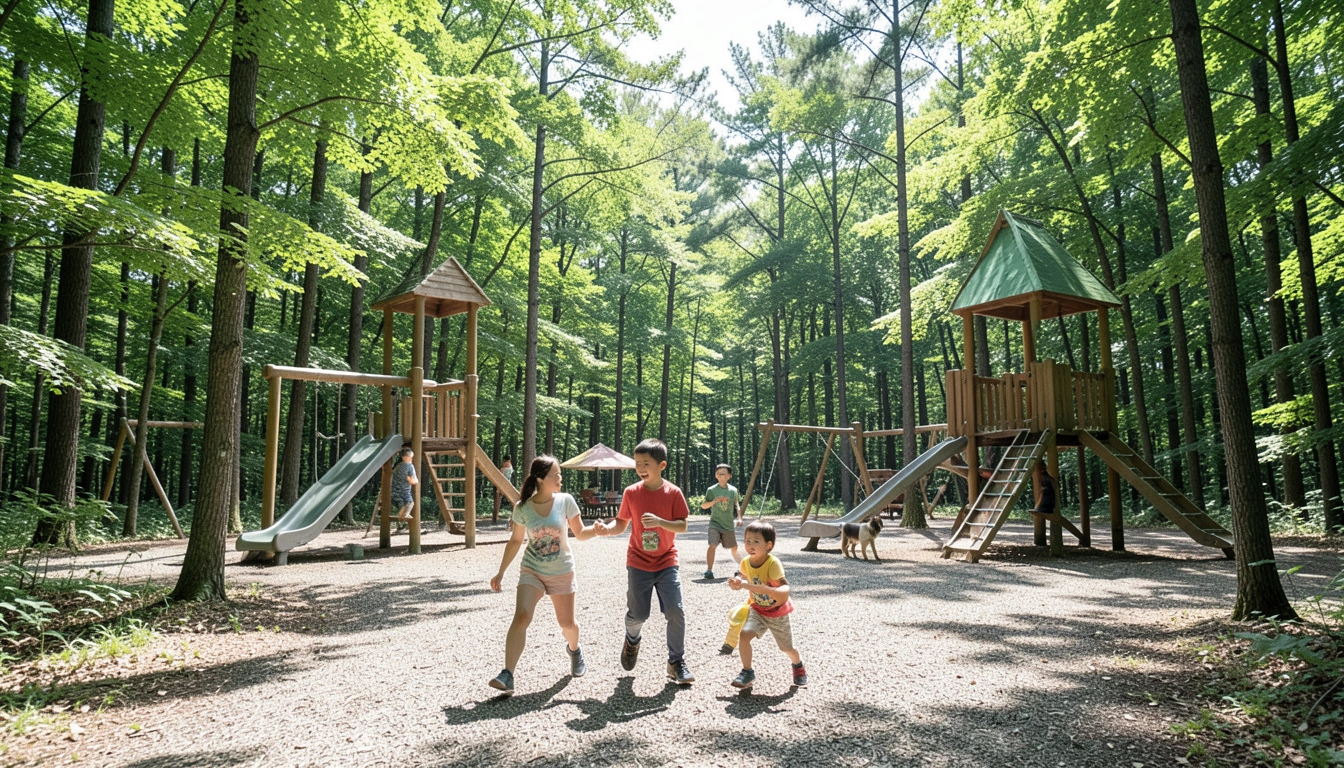 내게 맞는 숙소는? 사나래관 vs 숲속의집 vs 야영데크 전격 비교!