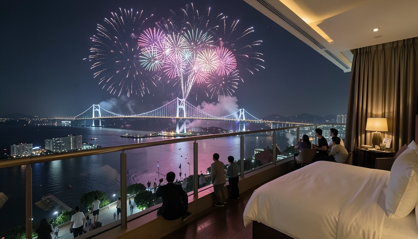 오션뷰만이 정답은 아니다? 불꽃축제 뷰 타입별 공략법!