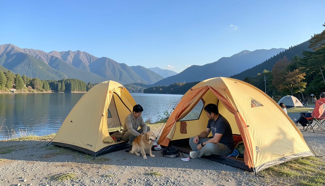애견동반 캠핑? 아이랑 즐기는 캠핑? 김제모꼬지캠핑장의 특별한 매력 탐구