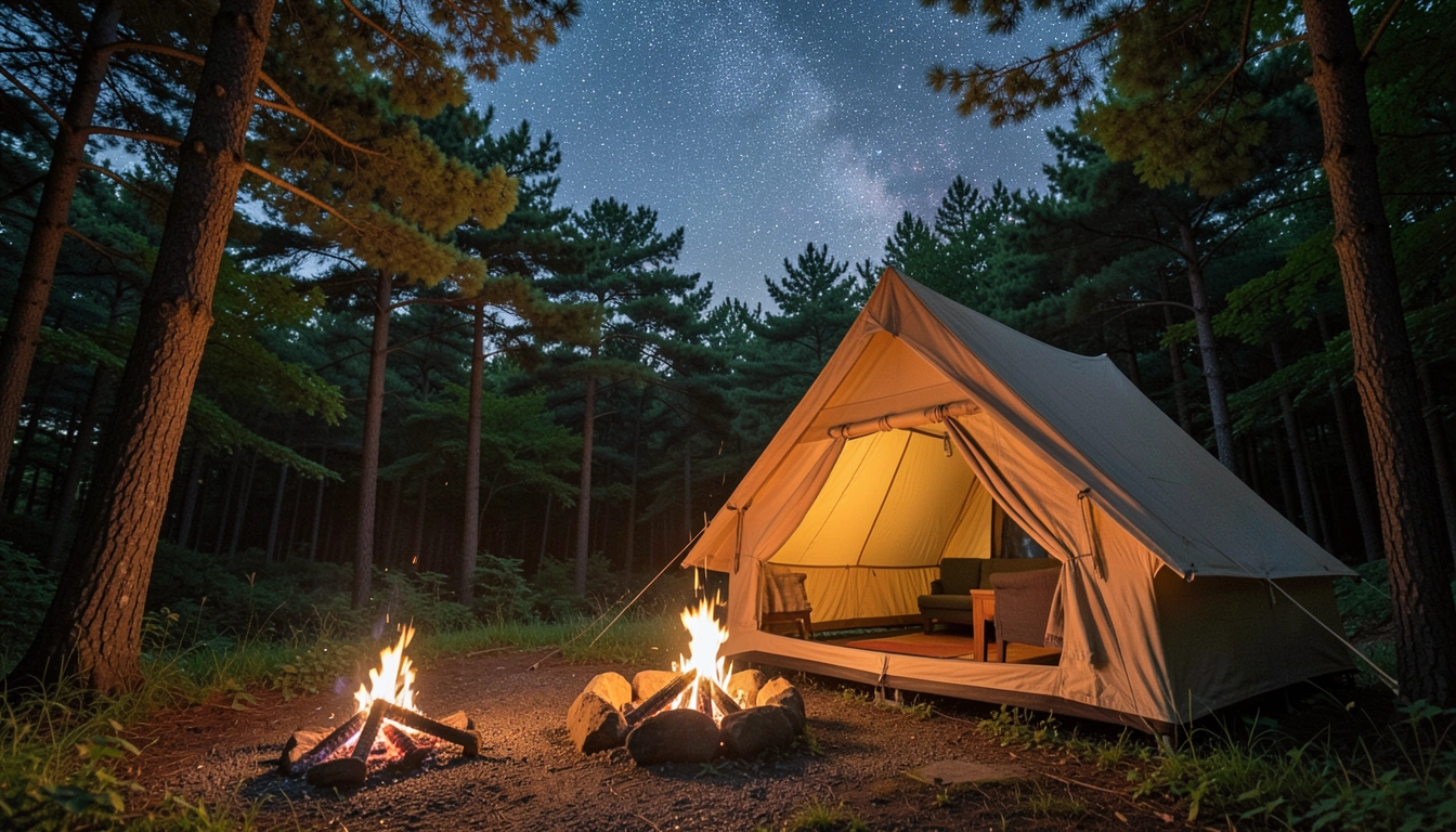 포라이즌 글램핑, 객실 타입별 특징과 편의시설 집중 분석 ✨