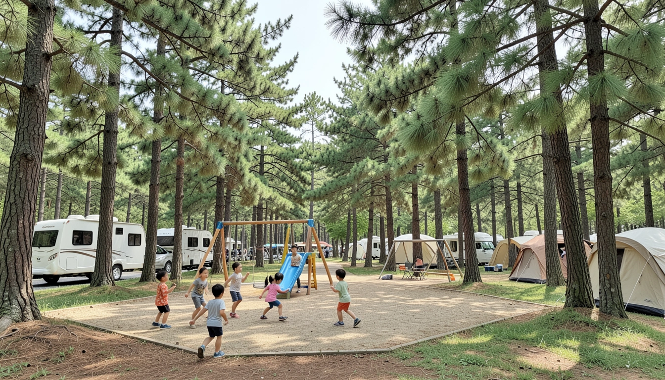 통영 편백숲길캠핑장 주변 통영 여행 코스 완벽 연계!