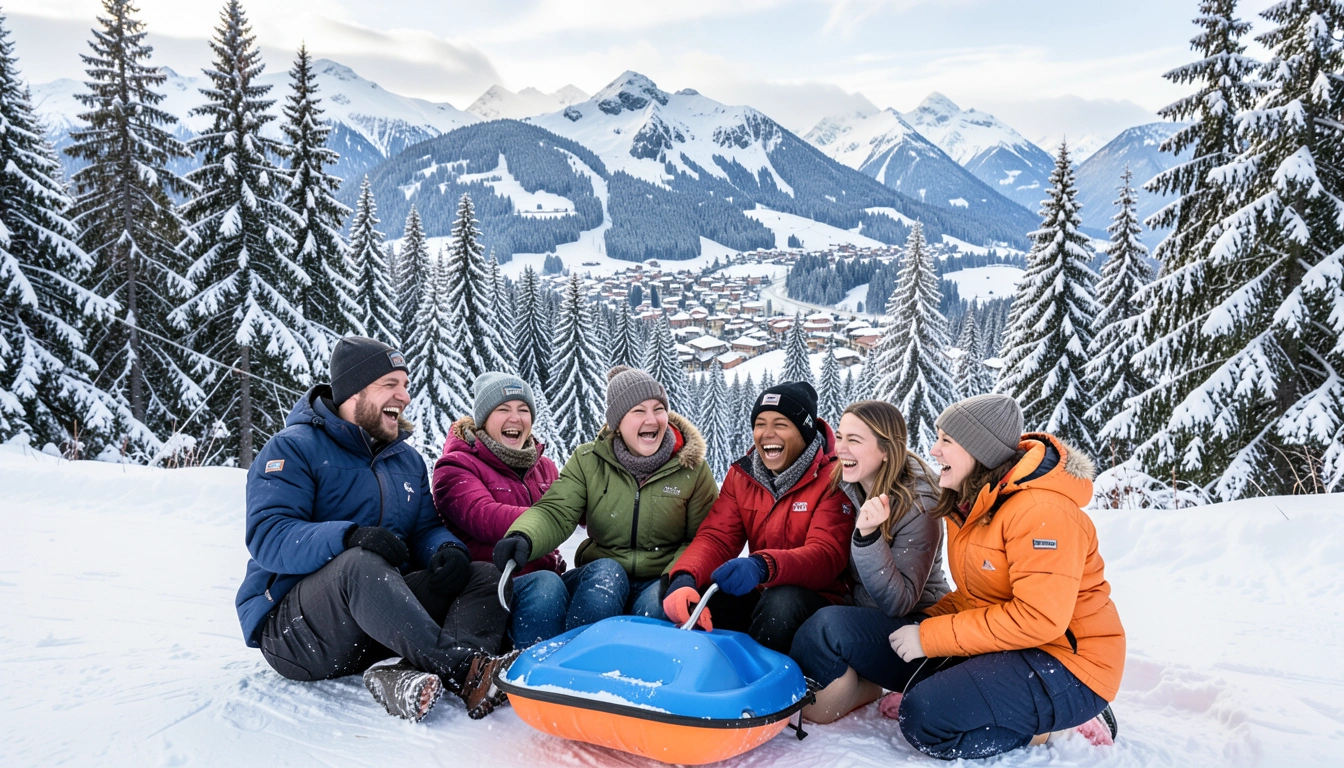 스키장 못지않은 스위스 눈썰매! 체르마트 외 추천 장소